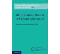 Mathematical Models In Contact Mechanics