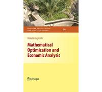Optimisation mathématique et analyse économique