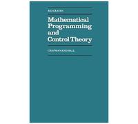 Mathematical Programming And Control Theory