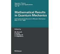 Mathematical Results In Quantum Mechanics