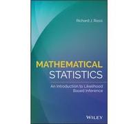 Mathematical Statistics by Rossi & Richard J. Montana Tech & The University of Montana Richard J Rossi (Auteur)