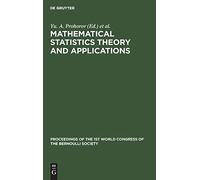 Mathematical Statistics Theory And Applications