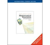 Mathematical Statistics With Applications