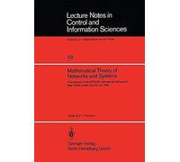 Mathematical Theory Of Networks And Systems