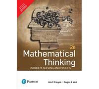 Mathematical Thinking – Problem-solving and proofs – Pearson Education