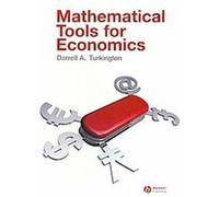 Mathematical Tools For Economics Darrell Turkington (Auteur)