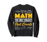 Mathématicien Équation Formules Algèbre Mathématiques Sweatshirt