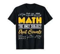 Mathématicien Équation Formules Algèbre Mathématiques T-Shirt