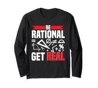 Mathématicien Professeur Be Rational Get Real Manche Longue