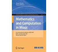 Mathematics And Computation In Music