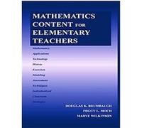 Mathematics Content for Elementary Teachers Douglas K. Brumbaugh, Mary E. Wilkinson, Peggy L. Moch (Auteur)