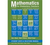 Mathematics for Elementary Teachers Student Hints and Solutions Manual by William F. Burger William F. Burger (Auteur)