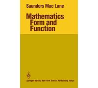 Mathematics Form and Function – Springer Verlag