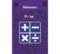 Mathematics: Mathematics | Maths Problem Solving | 6x9 100 pages| Great for 10+ ages, educational, puzzle, problem solving, brain exercises| great gift for vacations, travel, and boredom