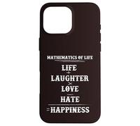 Mathematics of Life Complex Equation Formula Math Lover Fun Coque pour iPhone 16 Pro Max
