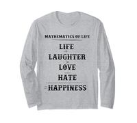 Mathematics of Life Complex Equation Formula Math Lover Fun Manche Longue