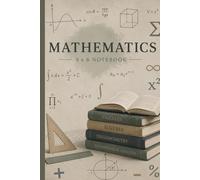 Mathematics School Subject 6x9 Notebook: Aesthetic Composition Notebook for College, School, Work, Teens, Adults | 120 Lined Pages