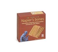 MATHEMATICUS - Napier's Bones - [Édition anglaise] - Ensemble mathématique éducatif pour calculs avec méthode ancienne, âge 8 ans