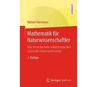 Mathematik Für Naturwissenschaftler