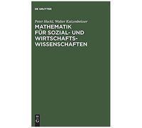 Mathematik Für Sozial- Und Wirtschaftswissenschaften