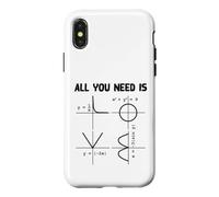 Mathématique Arithmétique Formule Algèbre - Mathématicien Coque pour iPhone X/XS