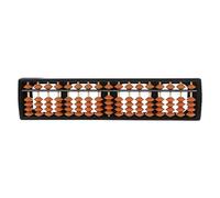Mathématiques 17 chiffres Tiges Soroban Standard Abacus Chinois Japonais Calculatrice Outil de comptage Mathématiques Apprentissage des Mathématiques Débutants 2X