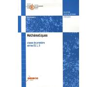 Mathématiques 1e Es, L, S