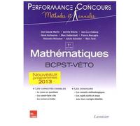 Mathématiques 1re Année Bcpst-Veto