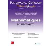 Mathématiques 1re année BCPST VÉTO - Jean-Luc Clabecq - Technique Et Documentation - broché - Scolaire / Universitaire
