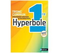 Hyperbole 1re - Tronc commun | Mathématiques