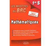 Mathématiques 1re S - Conforme Au Nouveau Programme 2011