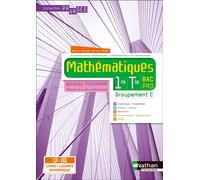 Delphine Bourdeau – Mathématiques 1re/Tle Bac Pro – Groupement C – Livre + licence élève 2020