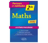Mathématiques - 2de - Nouveaux programmes - Vincent Obaton - Ellipses - broché - Scolaire / Universitaire