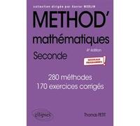 Mathématiques - 2de Thomas Petit (Auteur), Xavier Merlin (Collection dirigée par)