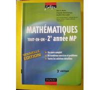 Mathématiques 2e année MP: Tout-en-un, Cours et exercices corrigés