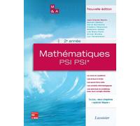 Mathematiques 2e annee psi psi , nouvelle edition collectio - Marcos Martin - Technique Et Documentation - broché - Livre