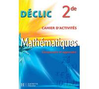 Mathématiques 2e: Cahier d'activités