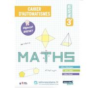 Mathématiques 3e: Cahier d'automatismes