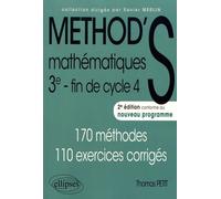Mathématiques 3e Fin De Cycle 4 - 170 Méthodes, 110 Exercices Corrigés