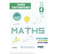 Mathématiques 4e: Cahier d'automatismes