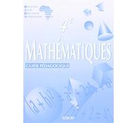 Mathématiques 4e, guide pédagogique