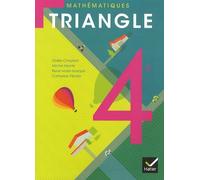 Triangle Mathématiques 4e éd. 2011 - Manuel de l'élève (format compact) Livre de l'élève format compact - Edition 2011 - Michel Mante - Hatier - broché - Scolaire / Universitaire