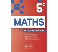 Mathématiques - 5e 21 cartes mentales et 110 exercices corrigés - Nathalie Pierronne - Ellipses - broché - Scolaire / Universitaire