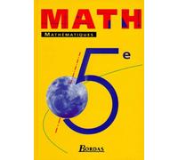 Mathématiques : 5e. Cycle central des collèges