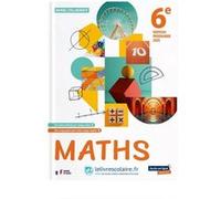 Mathématiques 6e 2025 - manuel élève 145 coauteurs (Auteur), Philippe De Sousa (Auteur)