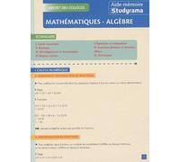 Mathématiques, algèbre