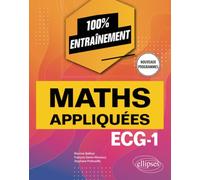 Mathématiques appliquées - ECG-1 - Nouveaux programmes