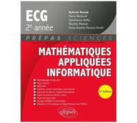Mathématiques Appliquées, Informatique Prépas Ecg 2e Année - Programme 2026