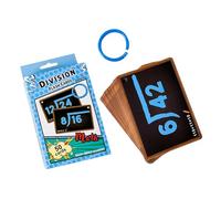 Mathématiques - Apprendre L'arithmétique | Cartes Flash Mathématiquess Pours La Maternelle Et L'école Primaire, Jeu De 50 Cartes pour La Pratique des Plus Xmoins, avec Boucle À Anneau, Édu