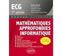 Mathématiques approfondies, informatique ECG 1re année